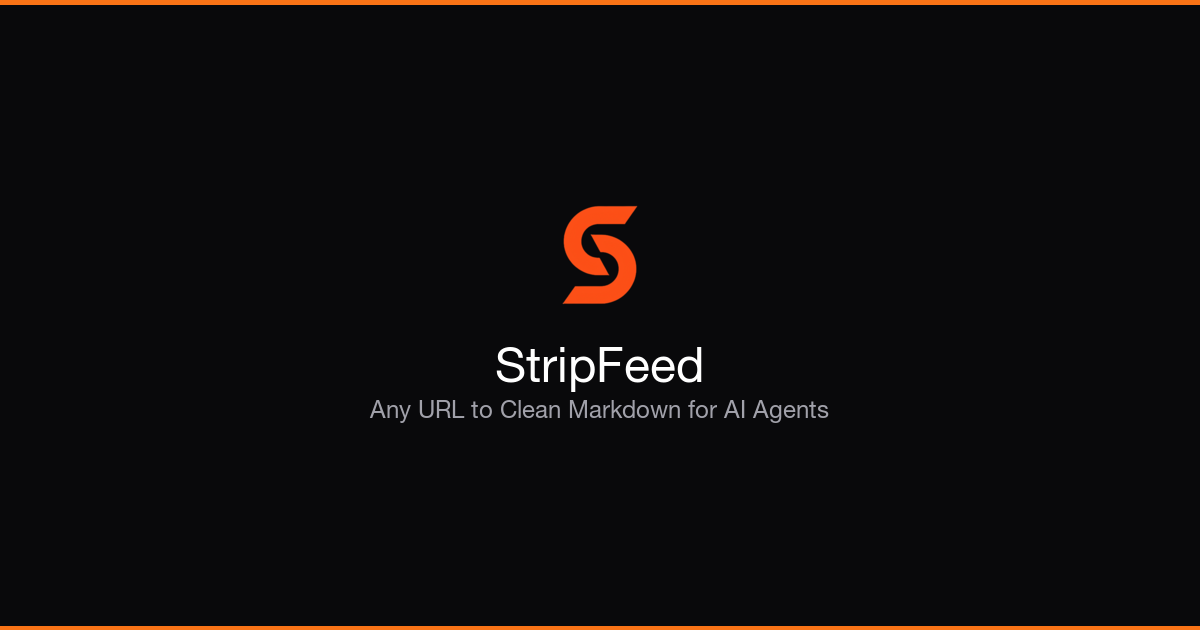 StripFeed logo